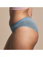 Imse menstruációs bugyi erős vérzéshez - grey melange (XXL)