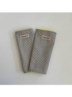   Mamami pántvédő kétoldalas hordozóra - szürke pöttyös