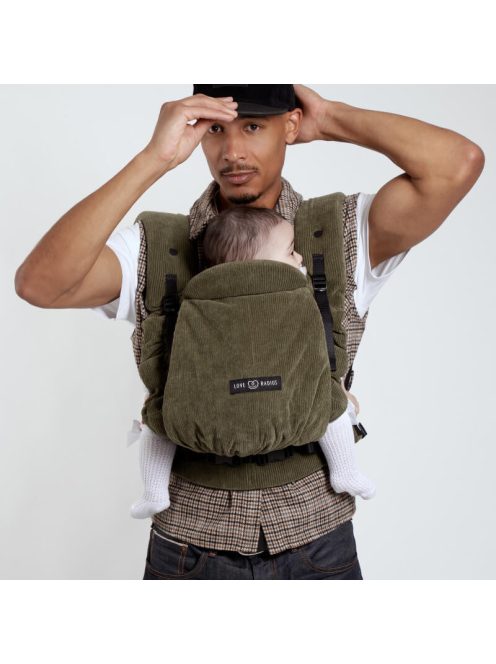 LoveRadius Physio 2. babahordozó Velvet Green - limitált