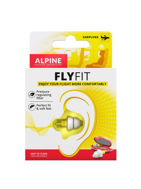 Alpine FlyFit füldugó utazáshoz, repüléshez