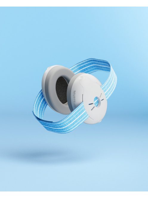Alpine Muffy Baby fültok csecsemőknek kék