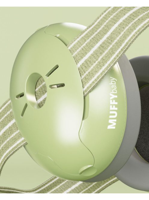 Alpine Muffy Baby fültok csecsemőknek zöld