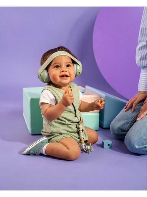 Alpine Muffy Baby fültok csecsemőknek zöld