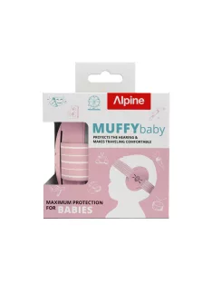 Alpine Muffy Baby fültok csecsemőknek rózsaszín