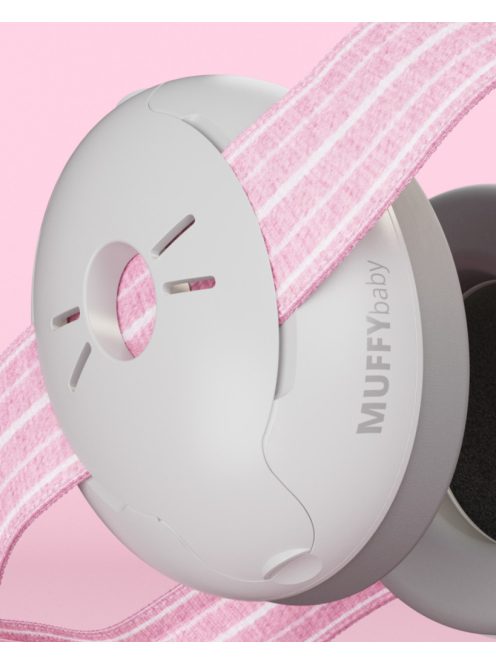 Alpine Muffy Baby fültok csecsemőknek rózsaszín