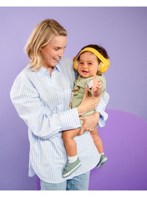 Alpine Muffy Baby fültok csecsemőknek sárga