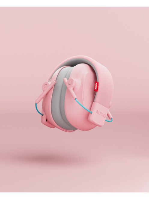 Alpine Muffy - gyerek hallásvédő fültok - rózsaszín