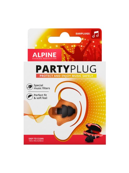 Alpine PartyPlug füldugó fesztiválra, koncertre, buliba
