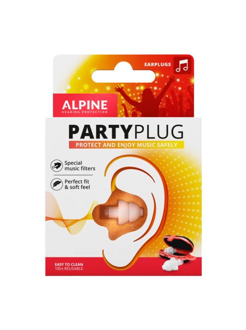 Alpine PartyPlug füldugó fesztiválra, koncertre, buliba