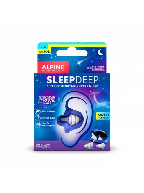 Alpine SleepDeep Multipack füldugó alváshoz