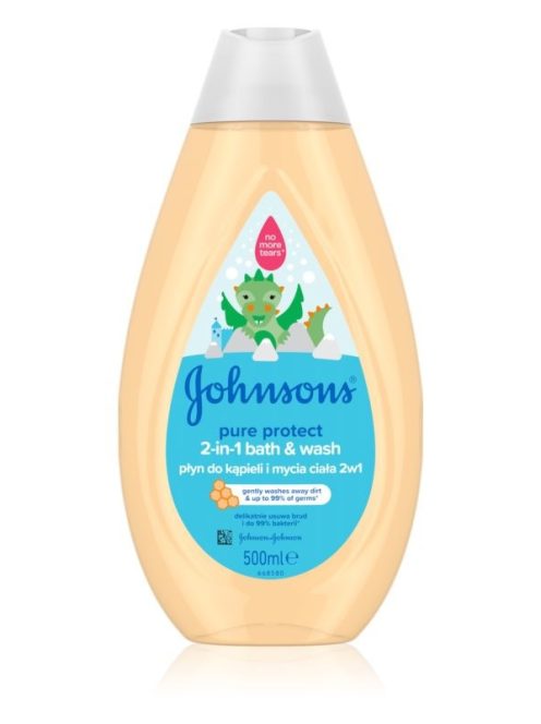Johnson's Pure Protect 2 az 1-ben fürdető és tusfürdő 500ml