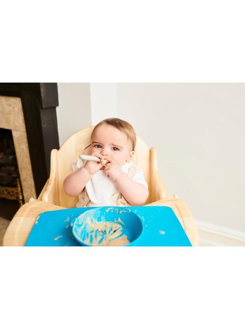 Matchstick Monkey Makihami - Csúszásmentes szilikon alátét + tányér 2:1 - kék