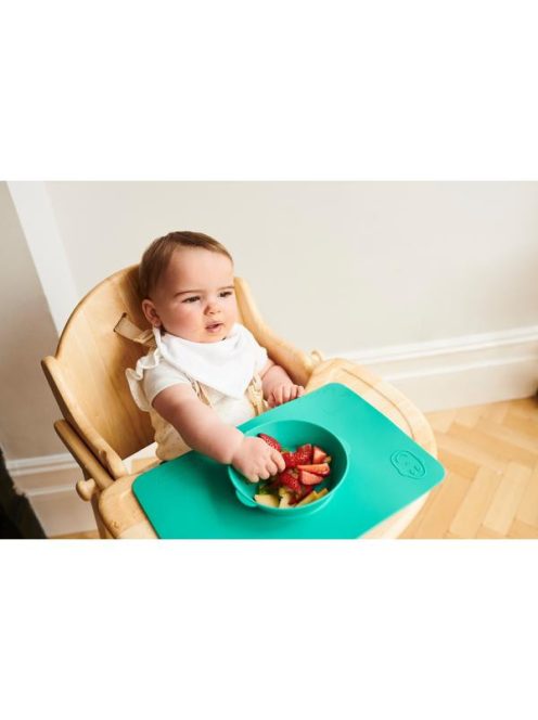 Matchstick Monkey Makihami - Csúszásmentes szilikon alátét + tányér 2:1 - zöld