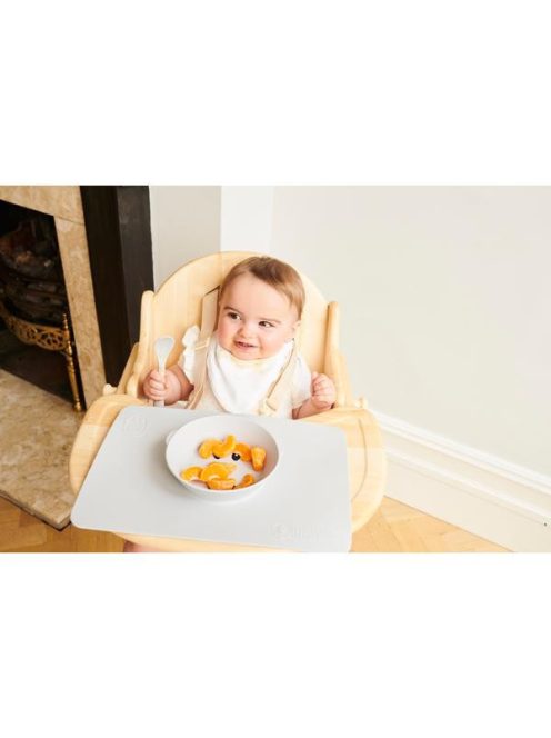 Matchstick Monkey Makihami - Csúszásmentes szilikon alátét + tányér 2:1 - szürke