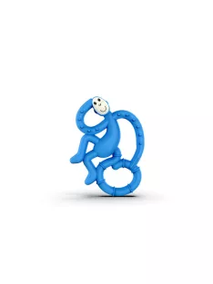 Matchstick Monkey Mini táncoló rágómaki - kék (0-3 hó)