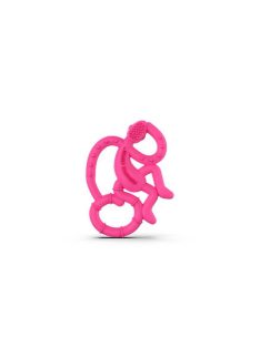 Matchstick Monkey Mini táncoló rágómaki - pink (0-3 hó)