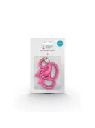 Matchstick Monkey Mini táncoló rágómaki - pink (0-3 hó)
