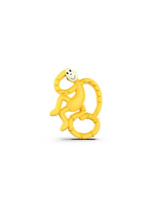 Matchstick Monkey Mini táncoló rágómaki - sárga (0-3hó)