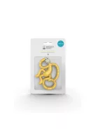 Matchstick Monkey Mini táncoló rágómaki - sárga (0-3hó)