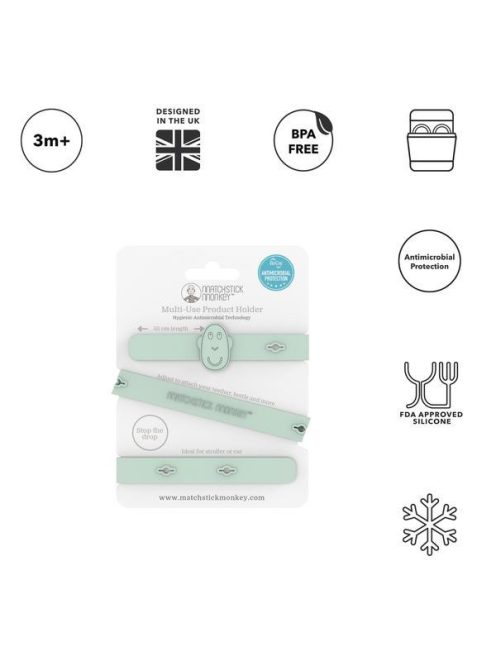 Matchstick Monkey Multifunkcionális makilánc - menta