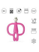 Matchstick Monkey Rágómaki (no tail) - Pink