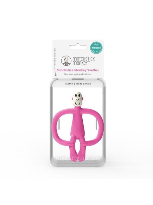 Matchstick Monkey Rágómaki (no tail) - Pink