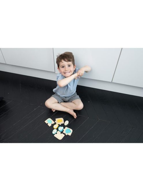 Matchstick Monkey Állatos formabeillesztő fa puzzle