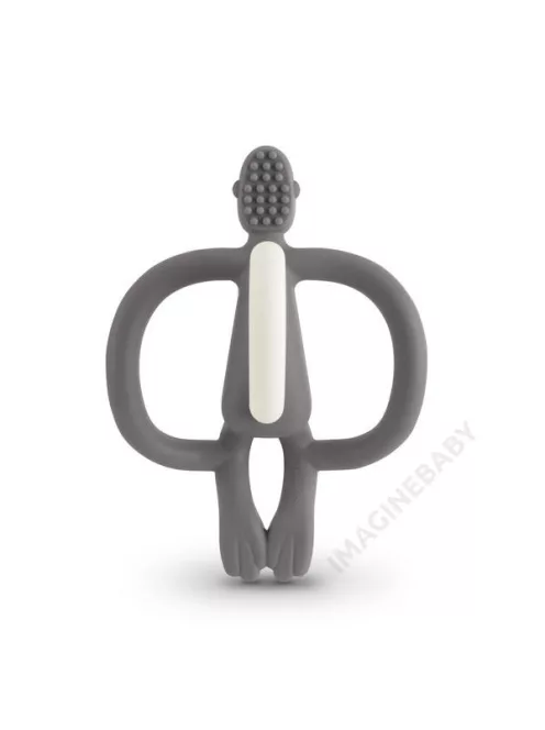 Matchstick Monkey Rágómaki - Szürke - rágóka fogzásra