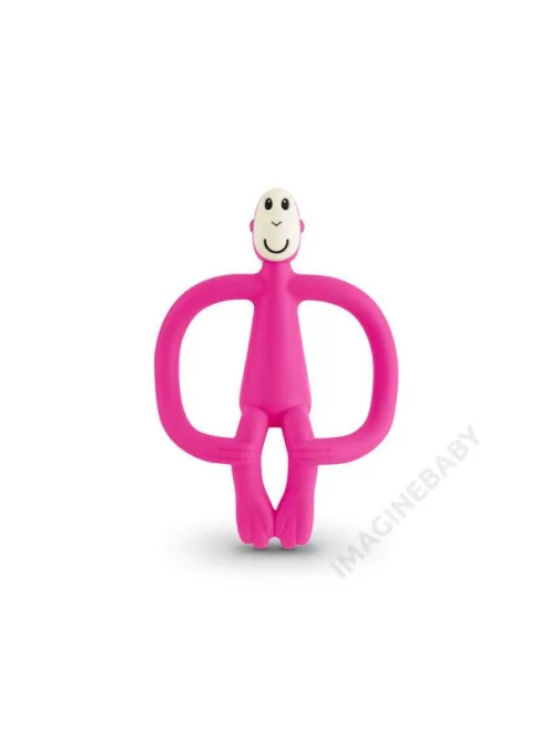Matchstick Monkey Rágómaki - Pink - rágóka fogzásra