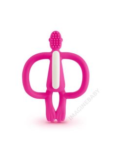 Matchstick Monkey Rágómaki - Pink - rágóka fogzásra