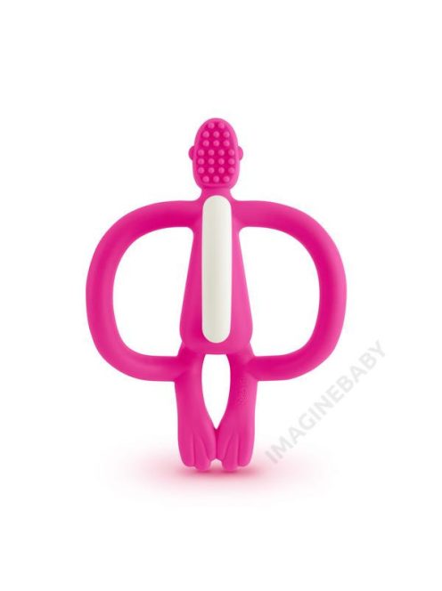 Matchstick Monkey Rágómaki - Pink - rágóka fogzásra