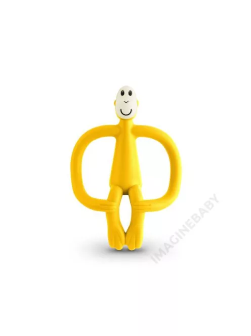 Matchstick Monkey Rágómaki - Sárga - rágóka fogzásra