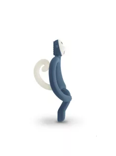   Matchstick Monkey Rágómaki - Sötétkék - rágóka fogzásra