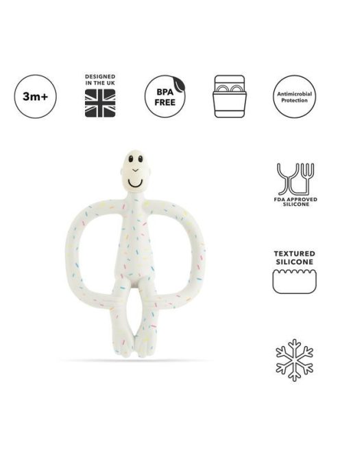 Matchstick Monkey Rágómaki - Confetti - rágóka fogzásra