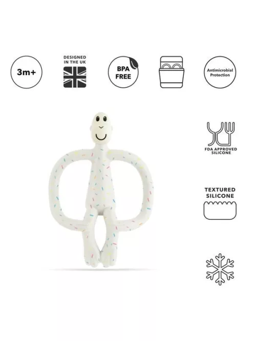 Matchstick Monkey Rágómaki - Confetti - rágóka fogzásra