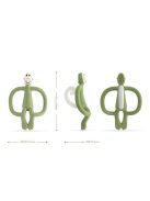 Matchstick Monkey Rágómaki - Oliva zöld - rágóka fogzásra