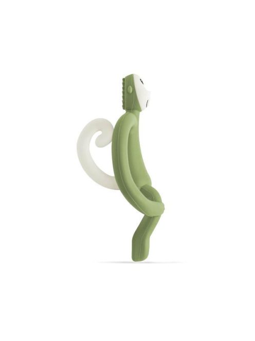 Matchstick Monkey Rágómaki - Oliva zöld - rágóka fogzásra