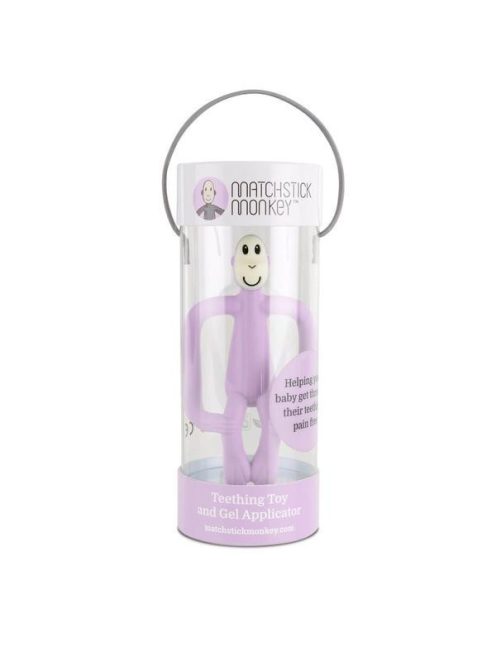Matchstick Monkey Rágómaki - Pasztell lila - rágóka fogzásra