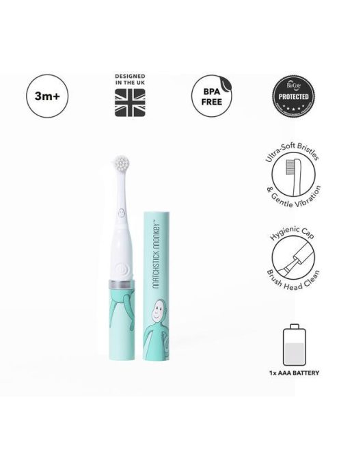 Matchstick Monkey Baba elektronikus szónikus fogkefe - Maki