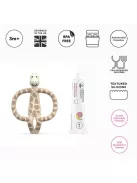 Matchstick Monkey rágómaki és fogínygél szett - zsiráf