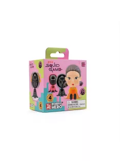 YuMe Squid Game Bobble Hero meglepetés mini figura dobozban