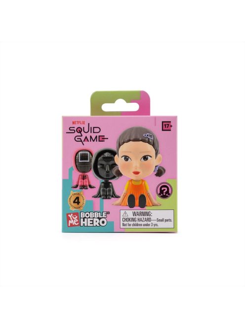 YuMe Squid Game Bobble Hero meglepetés mini figura dobozban
