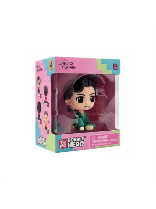 YuMe Squid Game Bobble Hero mini figura ablakos dobozban - Seong GI-Hun, 456-os játkos