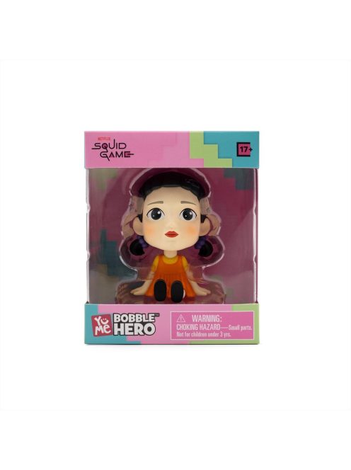 YuMe Squid Game Bobble Hero mini figura ablakos dobozban - Young-Hee baba