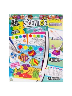 Scentos Varázslatos kifestő, Tengeri élővilág, 12 db-os