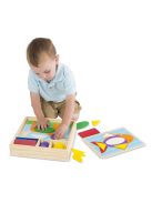 Melissa & Doug Fa készségfejlesztő játék, Formaillesztő