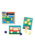 Melissa & Doug Fa készségfejlesztő játék, Formaillesztő