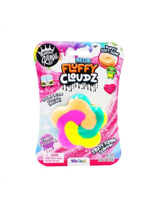Compound Kings Neon Fluffy Cloudz illatos felhőslime - Virág