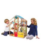 Melissa & Doug emeletes fa babaház lifttel