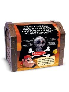 Melissa & Doug, szerepjáték, fa kalózláda